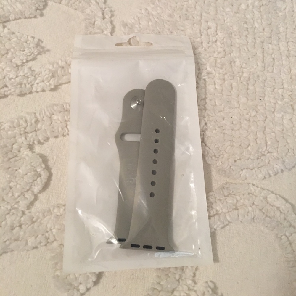 Grey Apple Watch Sport band