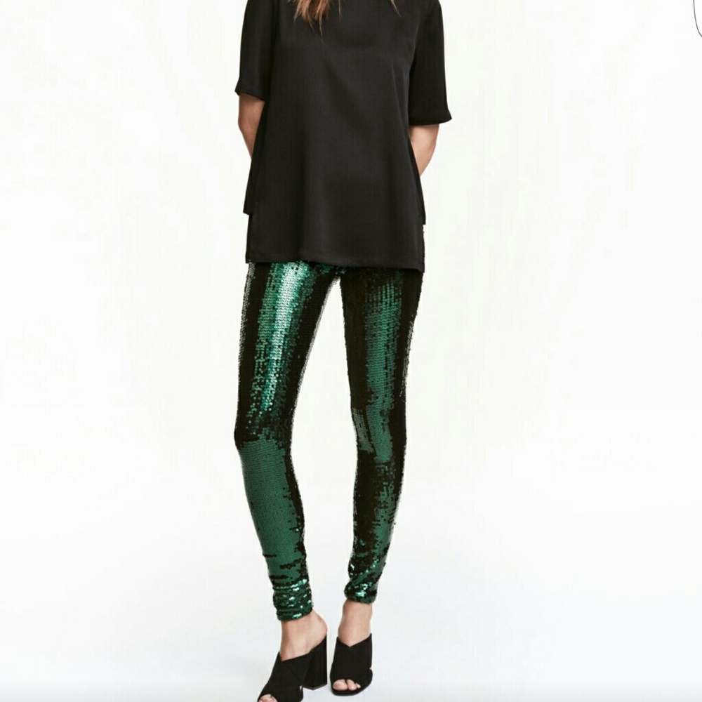 Sequins pants