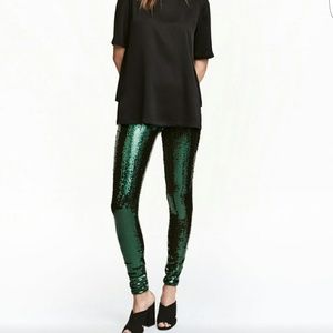 Sequins pants