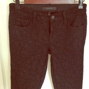 Black Lace Jeans