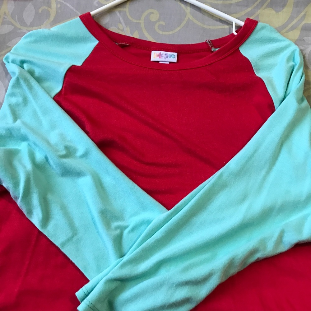 LLR red/Teal Randy-worn once!