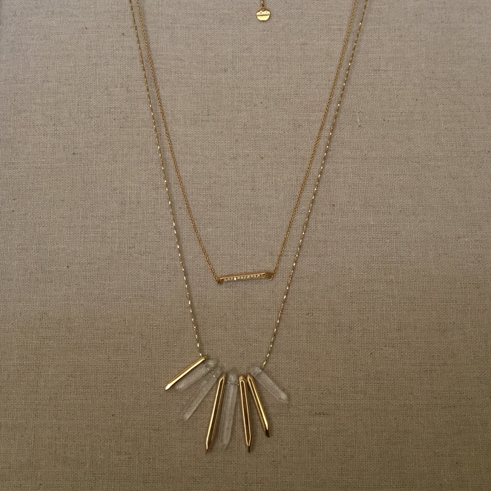 Stella&Dot Rebel layering necklace