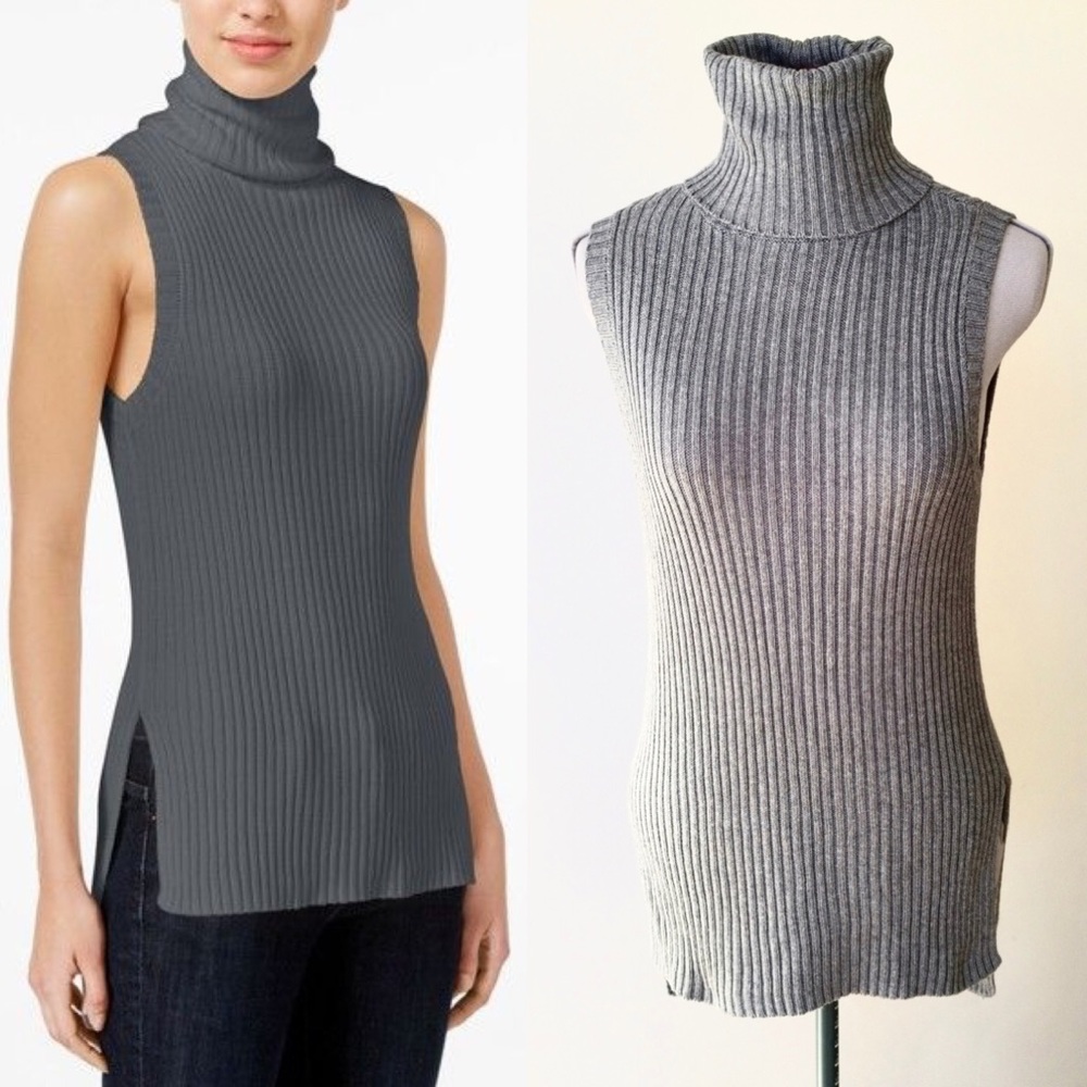 NWOT kensie Ribbed Turtleneck Sweater - Picture 1 of 4