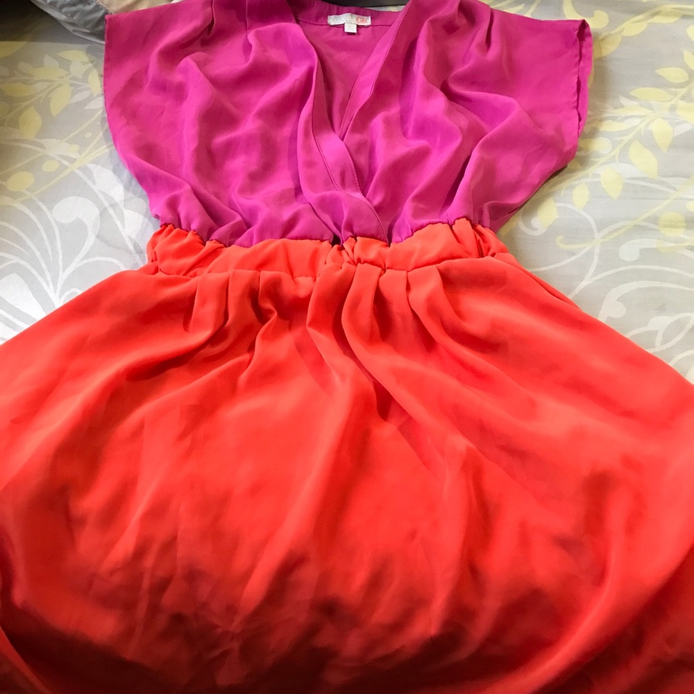 Pink/orange GB dress 👗