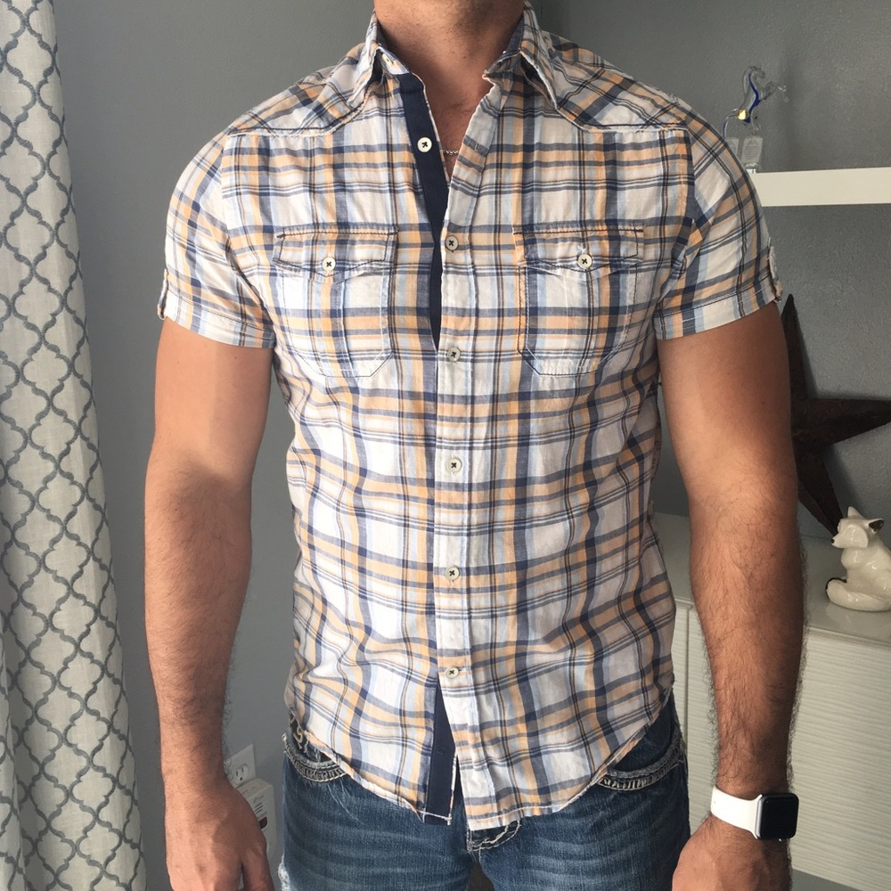 Men's fitted Express shirt S