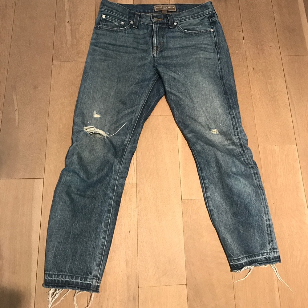 Point Sur Cropped Jeans