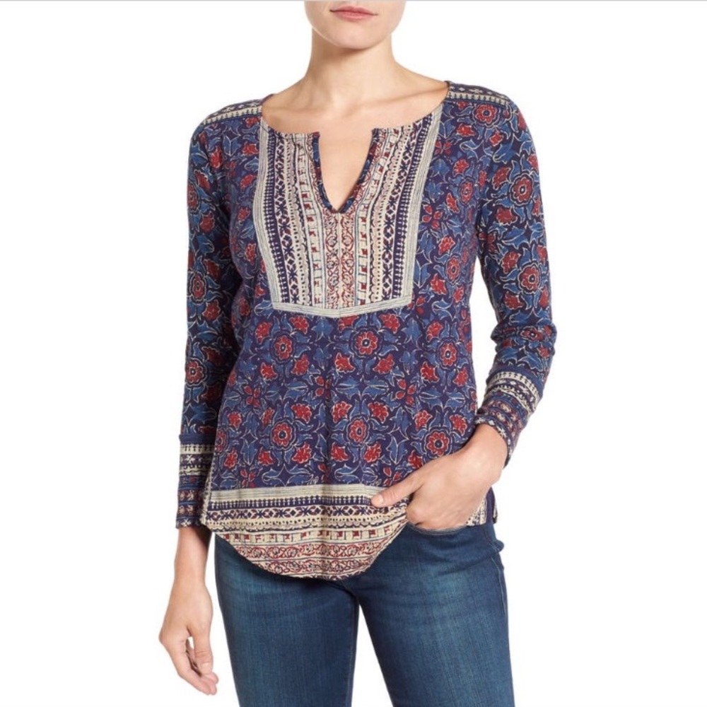 🍀Lucky Brand Wanderlust Blouse!