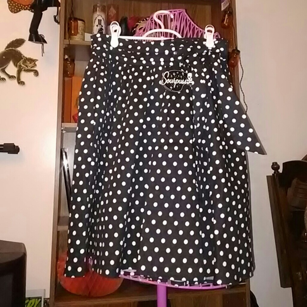 Sourpuss Skirt Nwt