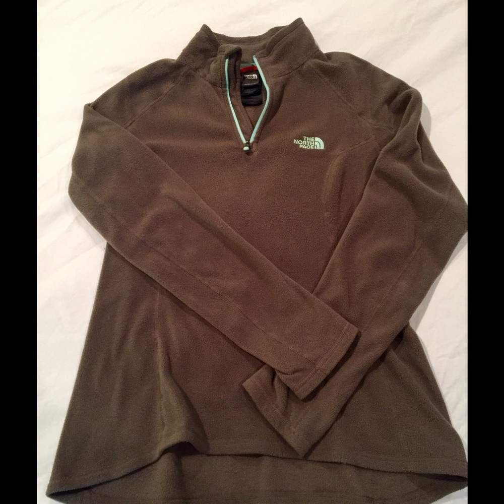 The North face quarter zip fleece