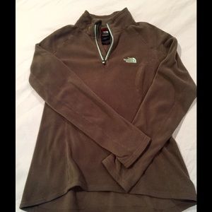 The North face quarter zip fleece