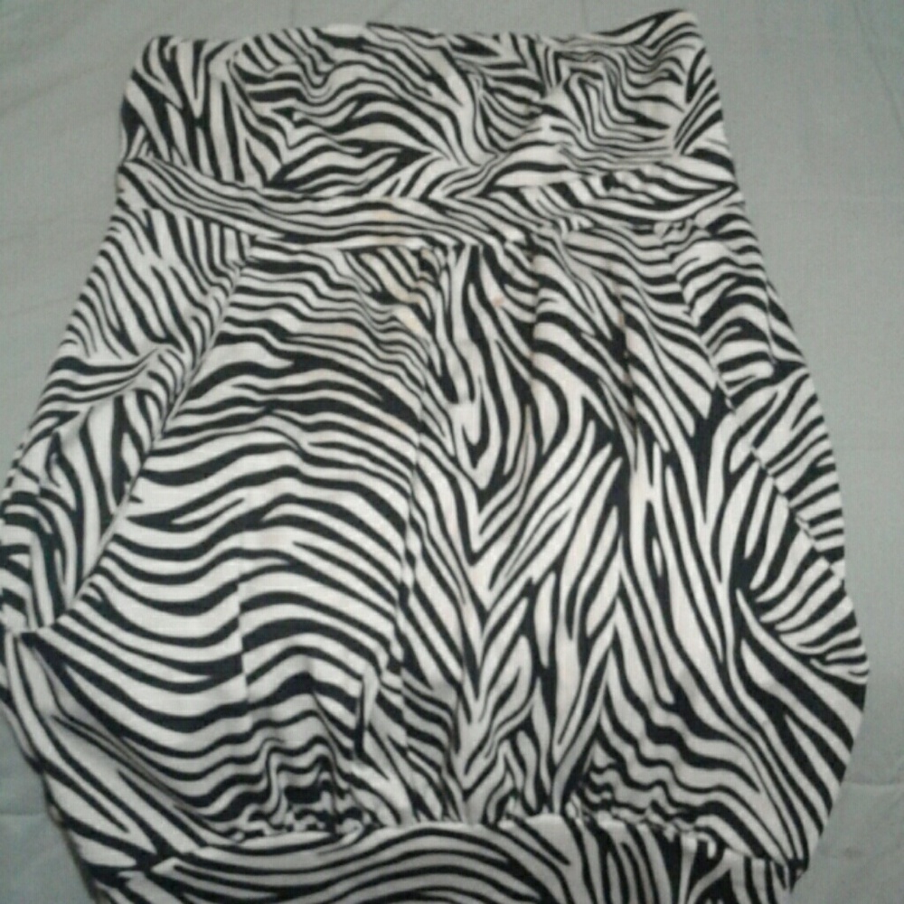 Strapless dress