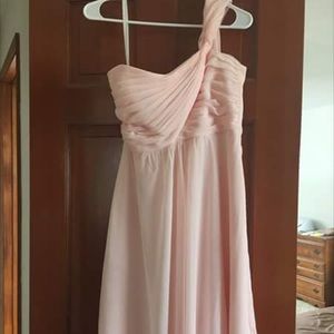 David's Bridal Chiffon Dress