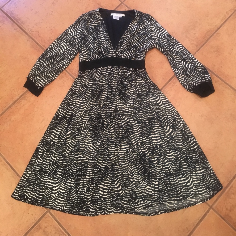 Maggy London Deep V Dress