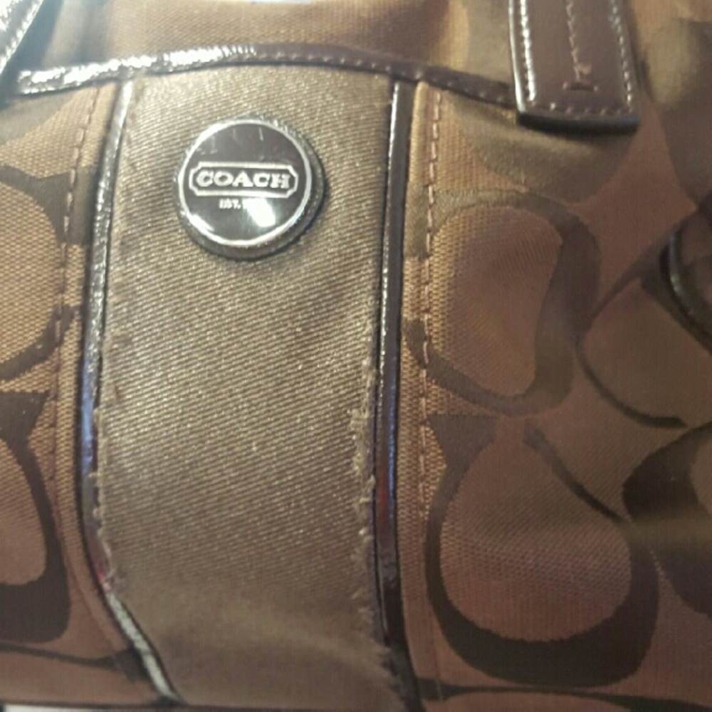 Coach purse Brown