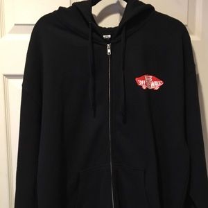 Vans Black Zipper Hoodie.