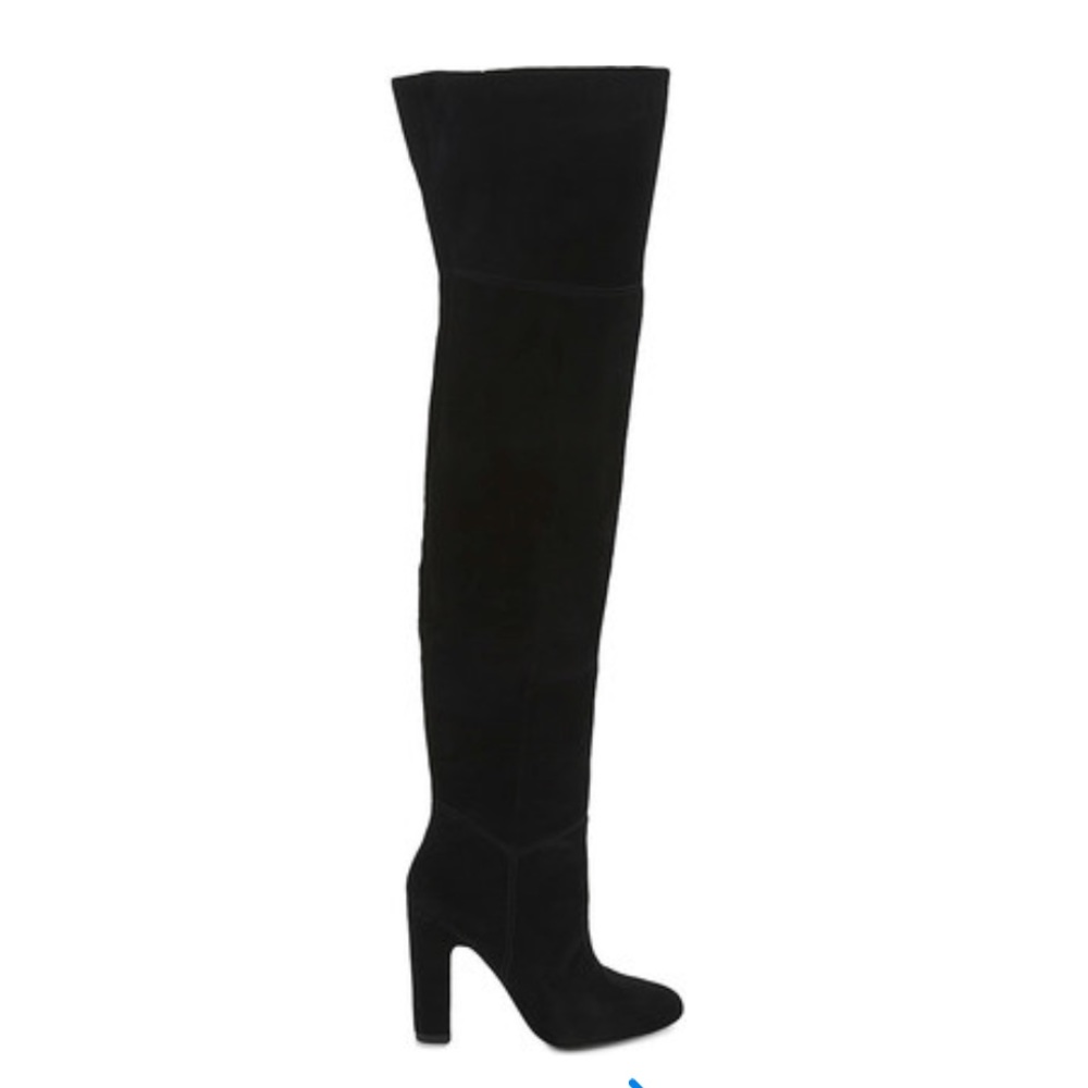 Aldo Suede Thigh High Boots Size 8