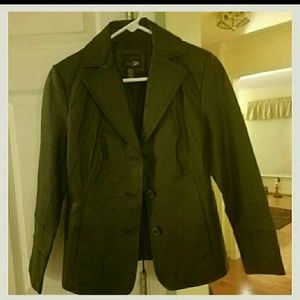 100 GENUINE leather jacket/blazer