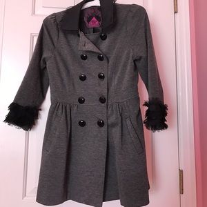 Light-weight pea coat style jacket
