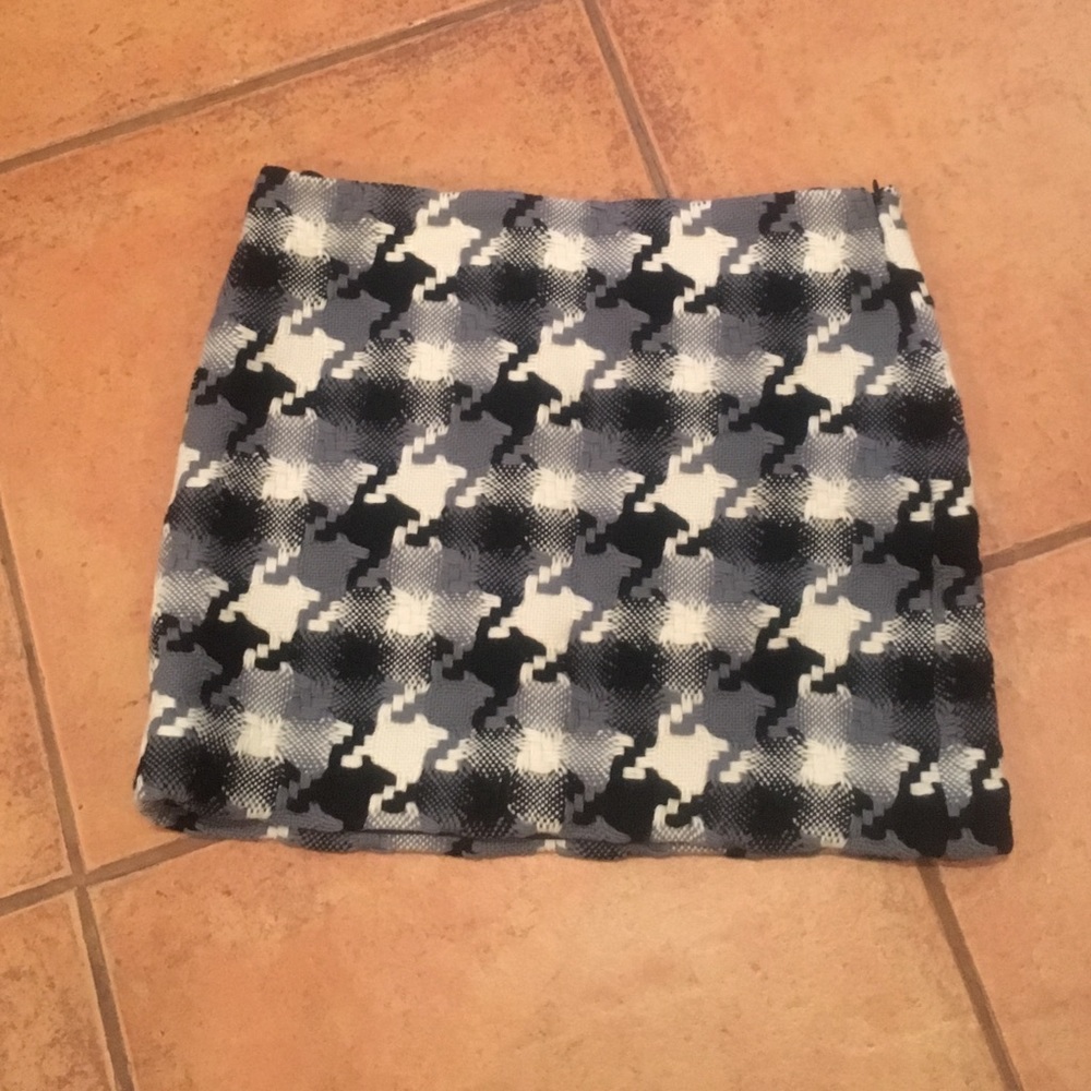 J. Crew Wool Houndstooth Mini