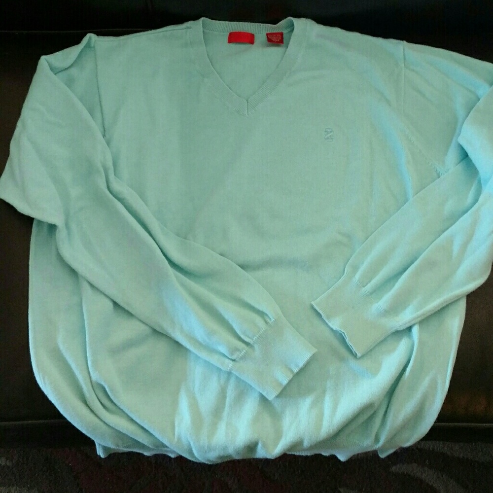 GUC Men's Izod Cotton V Neck Sweater L
