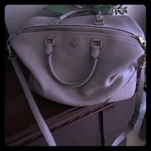 Tory Burch ,Gray, beautiful leather purse