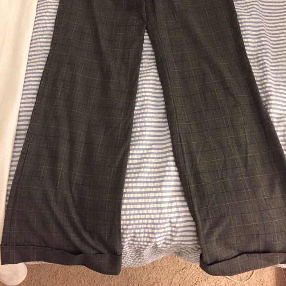 Gap black & gray print cuffed trousers - Picture 2 of 2