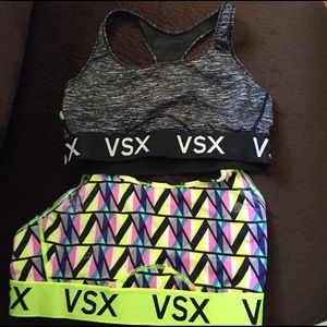 2 Victoria's Secret sports bras