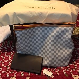 Louis Vuitton DamierAzur Delightful MM Pivoine Int