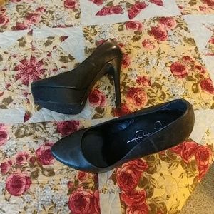 Jessica Simpson Waleo pump heels platforms