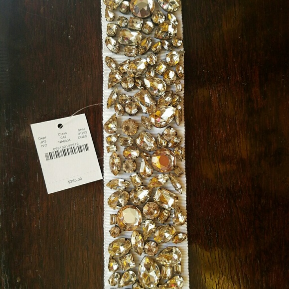 NWT J. Crew white bridal sash retails for $258 main image 5