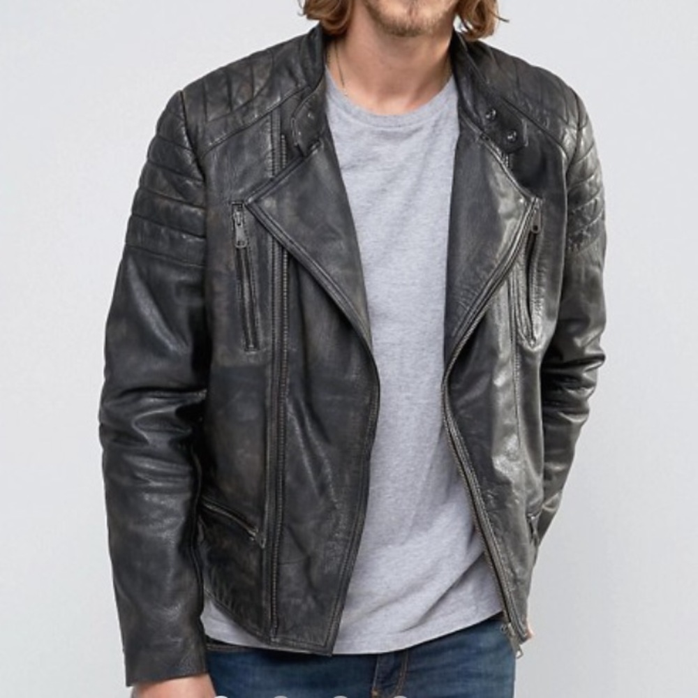 Leather jacket