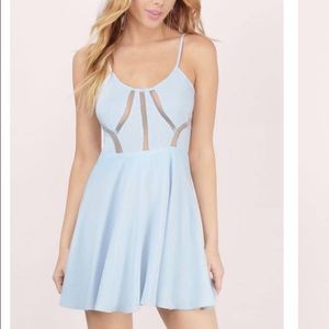 Abrielle Mesh Skater Dress