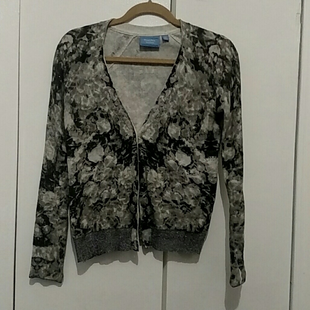 Black/Grey Simply Vera Cardigan