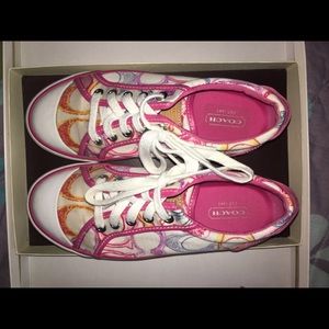 Coach Barrett Poppy sneakers