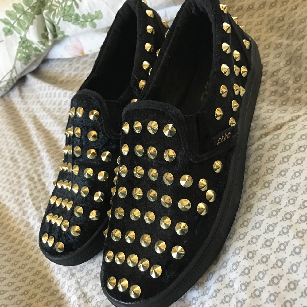 Studded Dolls Kill slides