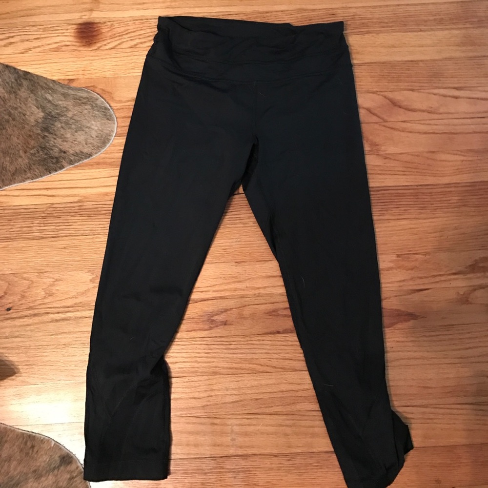 Lululemon Run Inspire crops black