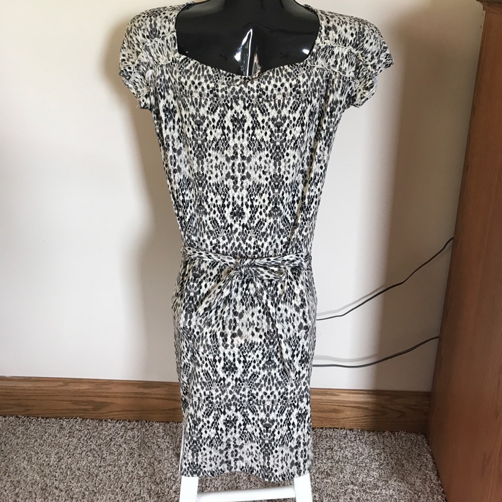 Merona snake skin printed dress sz M
