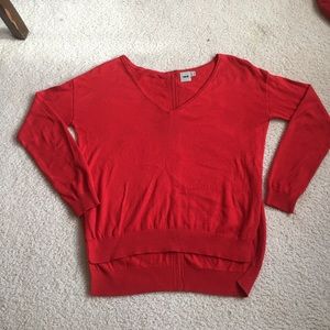 Red Asos cotton sweater