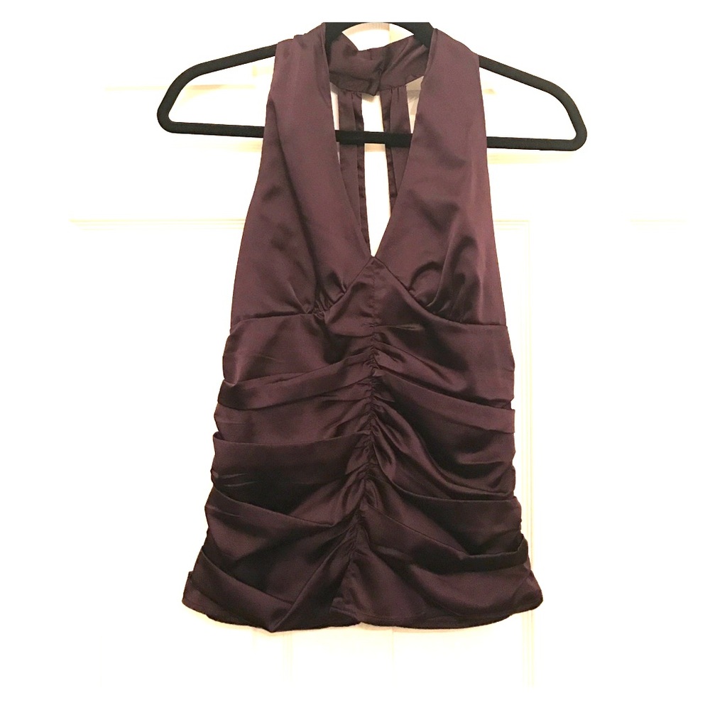Plum halter