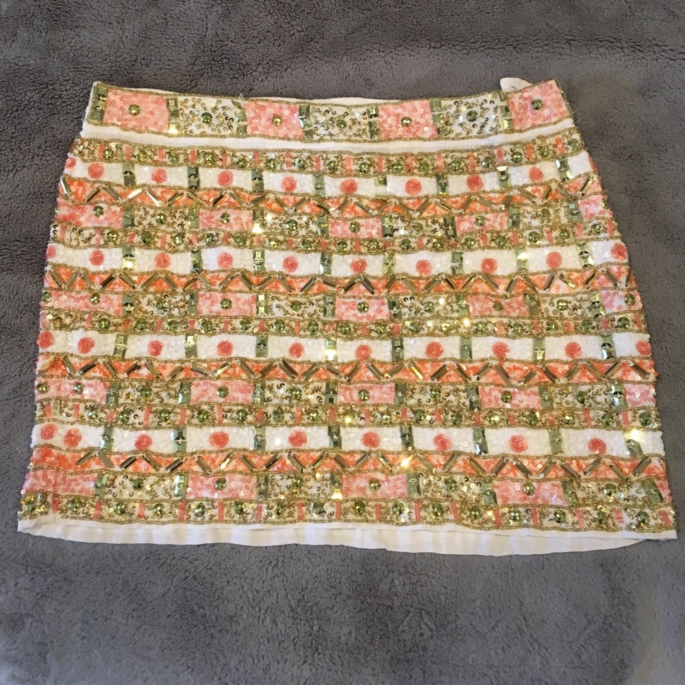 Boston Proper Sequin Skirt