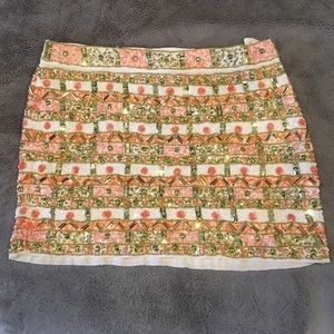 Boston Proper Sequin Skirt