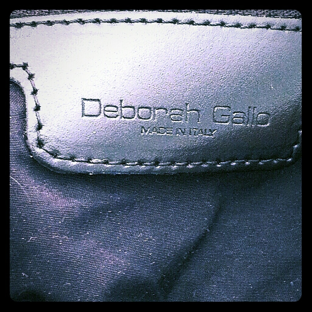 Deborah Gallo designer black bag