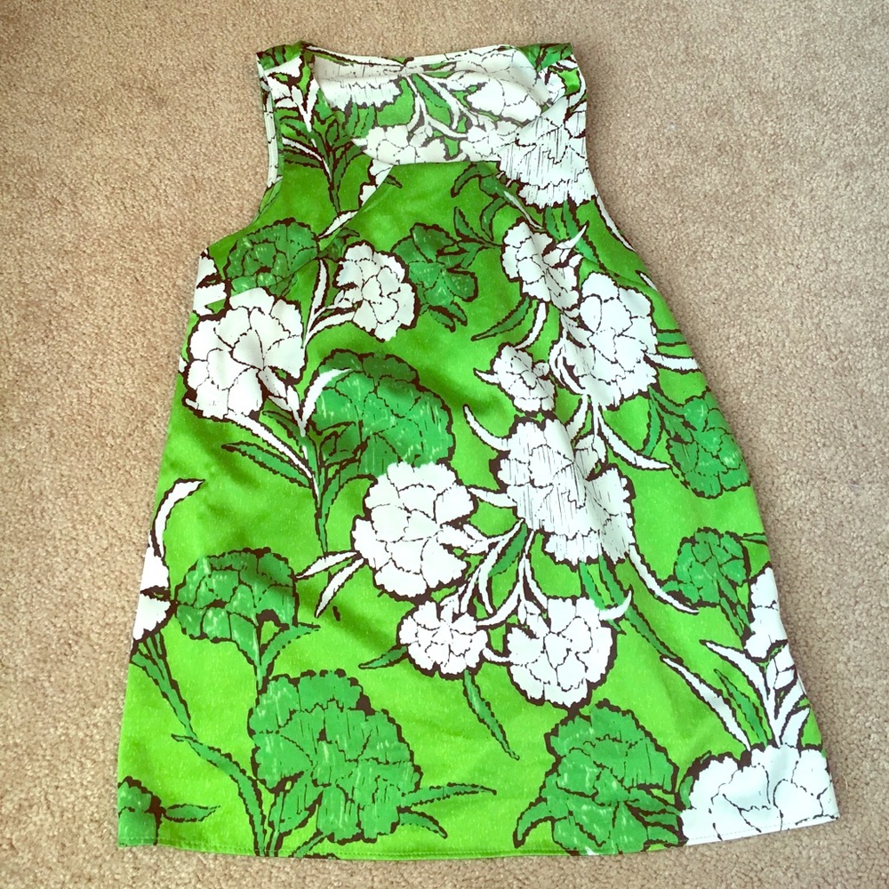 Cute Sleeveless Floral Top