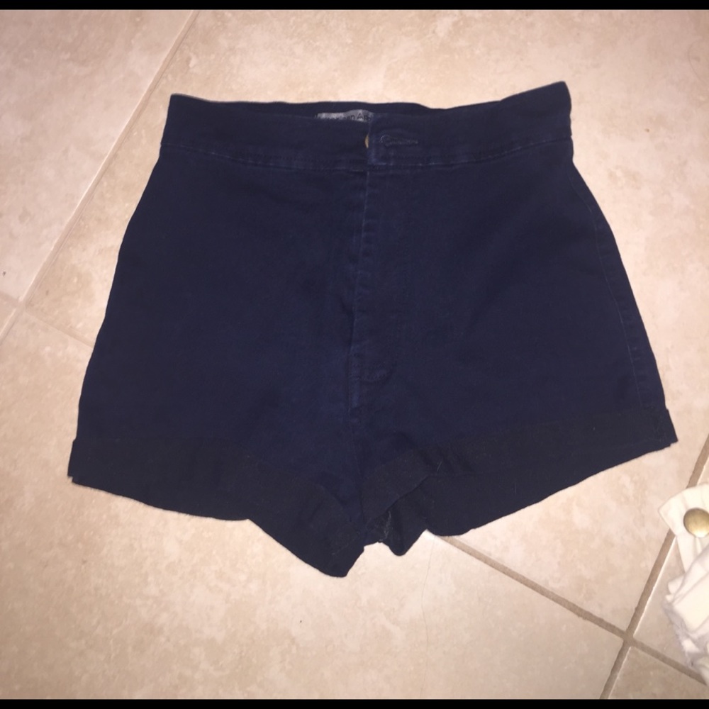 american apparel easy jean shorts