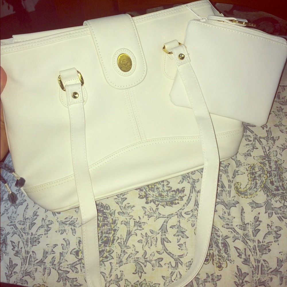 White J.G Hook Purse