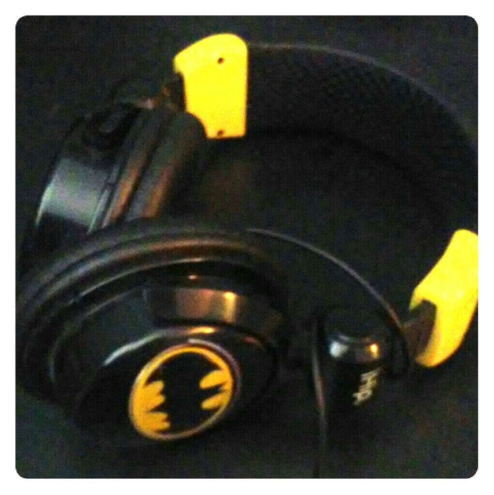 Batman head phones