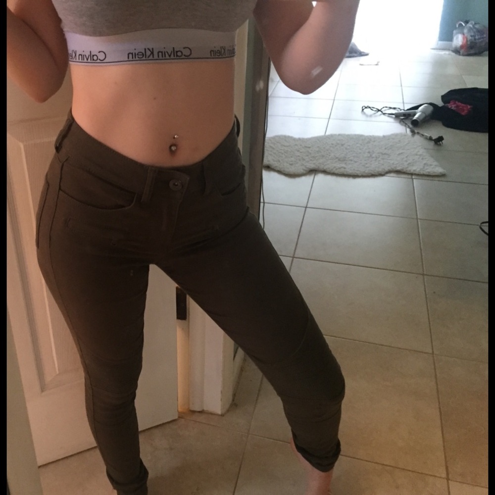 h&m moto bike jeans