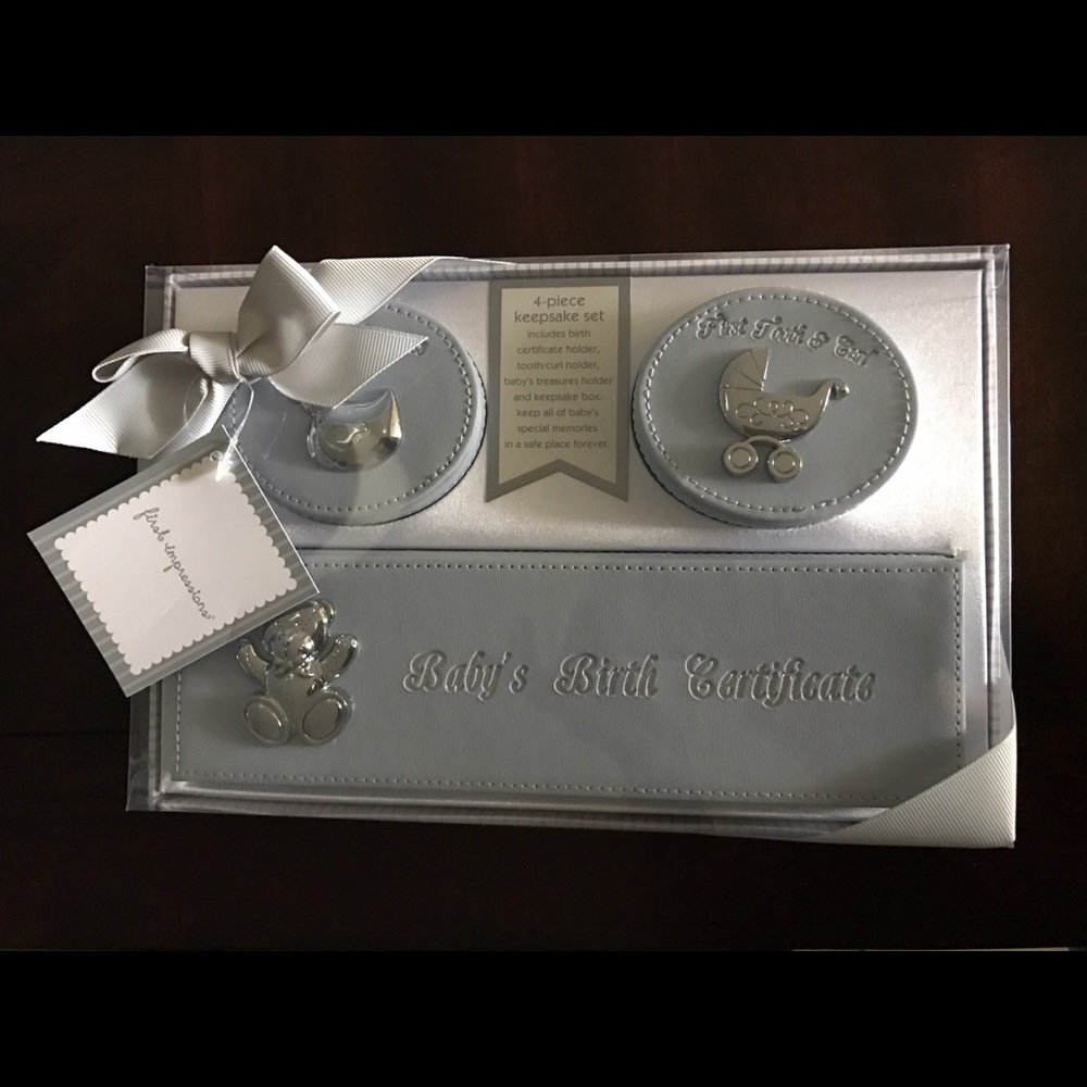 4 piece keepsake set in original packaging NWT