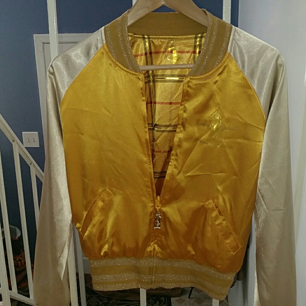 Baby Phat satin jacket size large