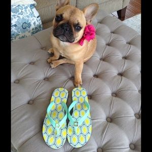 NWOT & Never Worn MINT GREEN Kate Spade Flip Flops